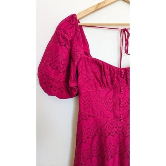 BNWT Acler Stapleton Dress Fchia Pink Size  8 - Picture 7 of 14